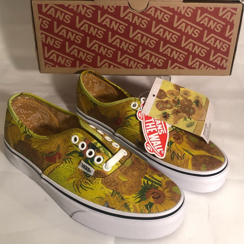 VANS Vincent Van Gogh Museum Sunflower Authentic
